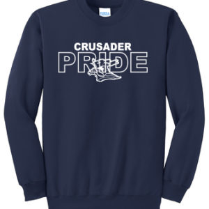 Navy Athletic Pride Crewneck Sweatshirt